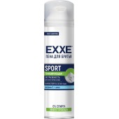 EXXE пена для бритья SPORT тонизирующая 200мл EXXE пена для бритья SPORT тонизирующая 200мл