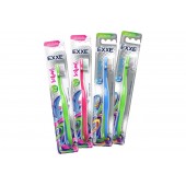 EXXE school Зубная щетка детская 1шт 6-12 лет мягкая*48(в ассортименте)