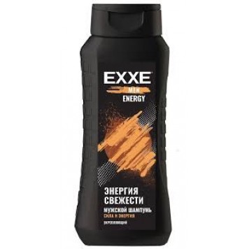 EXXE Шампунь для волос мужской 400мл Сила и энергия /12