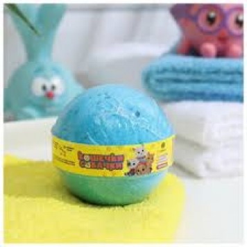 Фабрик Бурлящий шарик д/ванны Детский Кошечки-собачки 120г/45