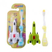 Farres YS5002 Зубная щетка детская с игрушкой "Самолет"