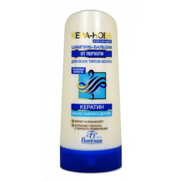 Флоресан Ф-202 Kera-Nova Шампунь-бальзам 400мл от перхоти/10																																		