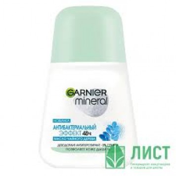 Гарньер Дезодорант-ролик Масло чайного дерева 50мл 