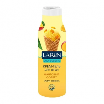 Гель-крем для душа LARUN Body Desert 400мл Манговый сорбет