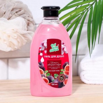 Гель д/душа  500мл. ДВС Инжир и цветущая сакура
