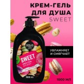 Гель д/душа Aqua Joy 1000мл Sweet дозатор Дрогери