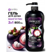 Гель д/душа AROMIKA 800мл 2 в 1 Mangosteen