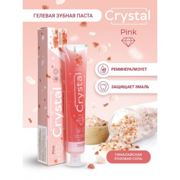 Гель д/зубов Toothpaste Pink Crystal 100мл/12