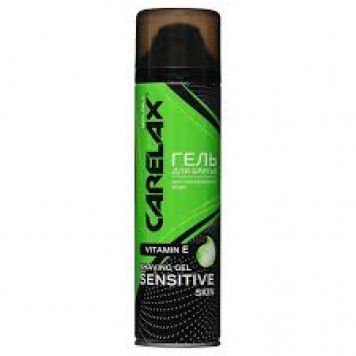 Гель для бритья Carelax 200мл Sensitive Дрогери
