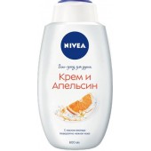 Гель для душа NIVEA 600мл Крем Апельсин
