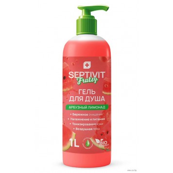 Гель для душа SEPTIVIT FRUTSY Арбузный лимонад 1л