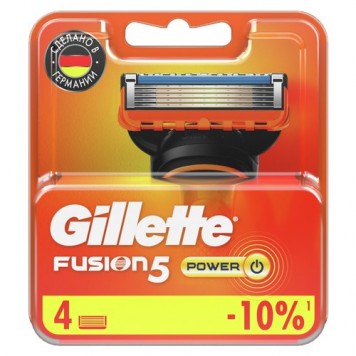 Gillette Фьюжин кассеты 4шт.