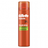 Gillette гель д/бритья Фьюжин Hydra Gel SensitiveSkin (д/чувс.кожи)200мл)