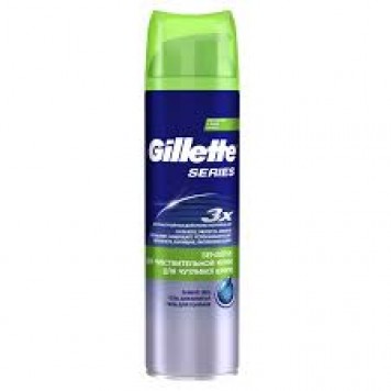 Gillette гель д/бритья Series Успокаивающий 200мл