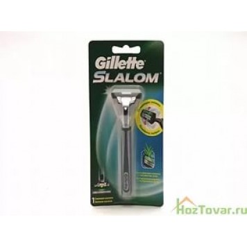 Gillette Slalom станок с 1 кассетой (6шт)-1