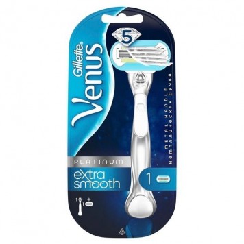 Gillette Venus Платинум бритва с 1 сменной кассетой 