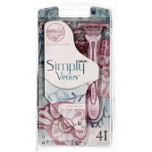 Gillette Venus SIMPLY 3  однораз д/женщин 4шт
