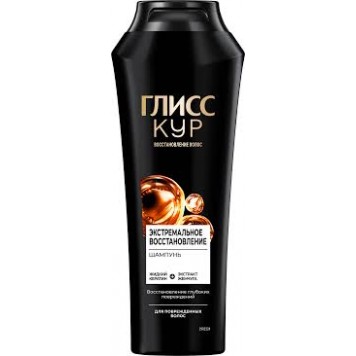 Глисс кур шампунь 400мл. Экстремальное восстановление