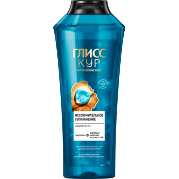 Глисс кур шампунь 400мл. Исключительное увлажнение