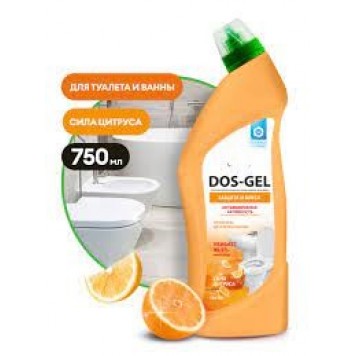 Grass DOS GEL Гель чистящий 750мл Универсальный/Сила цитрусов/12		