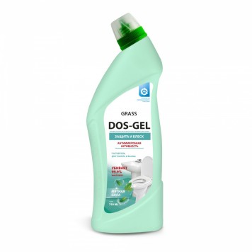 Grass Dos Универсальный чистящий гель 750мл д/туалета и ванны Мятная сила