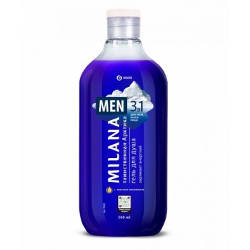Грасс Milana MEN гель д/душа Таинственная арктика 300мл