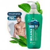 Грасс Milana MEN гель для душа Могучий Килиманджаро 750мл