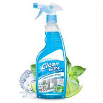 Grass Очиститель стекол Clean Glass 600мл Голубая Лагуна
