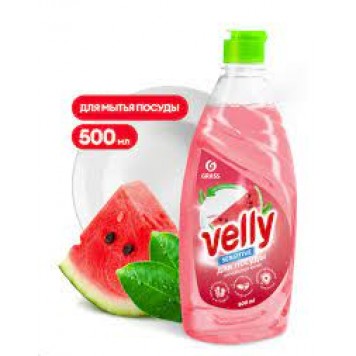 Грасс Velly ср-во д/посуды 500мл арбуз 