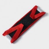 Губка жесткая банная GymScrub в черном исполнении