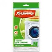 Хозяюшка мешок для стирки белья 50х40см. 1шт.(50шт) Хозяюшка мешок для стирки белья 50х40см. 1шт.(50шт)