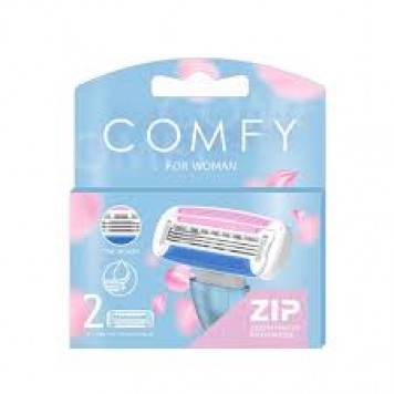 Кассеты сменные ZIP COMFY 2шт 3 лезвия женские