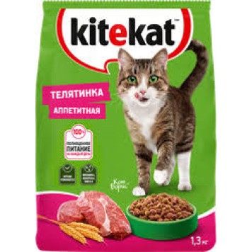 Китекат  1,3кг телятинка аппетит ЧЗ 1/7 (60013171), шт