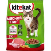 Китекат  350г Мясной пир ЧЗ 1/20 (10251931), шт