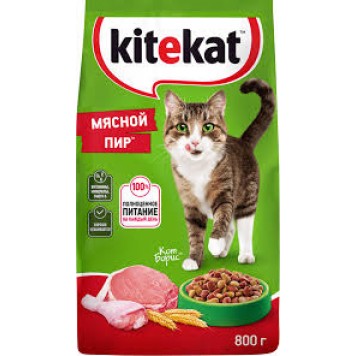 Китекат  800г Мясной пир ЧЗ 1/10 (10251943), шт
