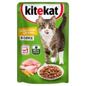 Китекат   85 г пауч Курица в соусе ЧЗ 1/28 (10281174), шт