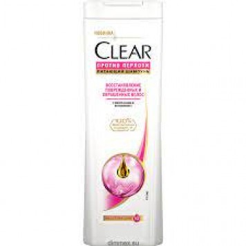 Клеар шампунь 400мл жен Восстановление д/окрашеных волос