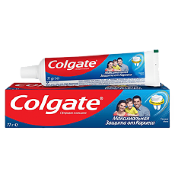 Колгейт З/п 100мл Максимальная Защита от кариеса Свежая Мята (48шт)