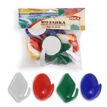 Комплект крючков Мозайка самокл. 10шт