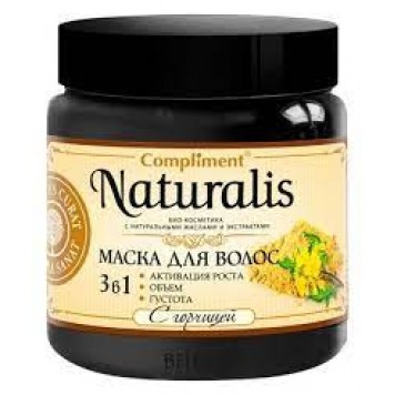 Комплимент Маска д/волос 500 мл с горчицей