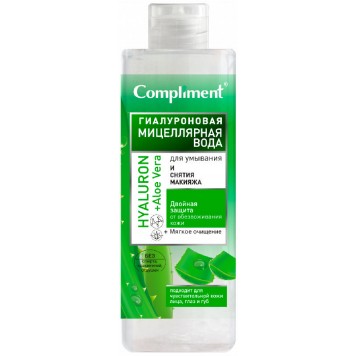 Комплимент Мицеллярная вода Гиалуроновая 500 мл