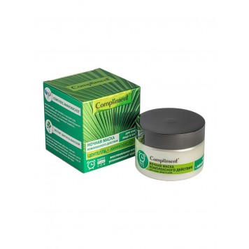 Комплимент ночная маска комплексного действия для кожи лица и шеи центелла + 100мл