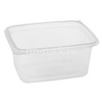 Контейнер прозрачный прямоугольный 1000мл.50/5000шт