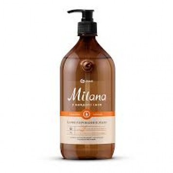 Крем-мыло жидкое Milana 1000 мл парфюмированное Амбра и пачули