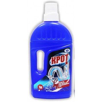 Крот - Турбо 1л.синий с ручкой / 24
