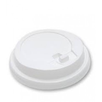 Крышка D80 д/стаканов с отрывным питейником (белый, черный) 100/2000