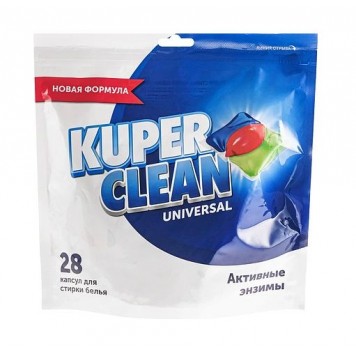 Kuper Clean Капсулы д/стирки Universal 28шт