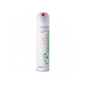 Лак д/волос Романтика 300мл ос/ф с раст,экстрактами(белый)