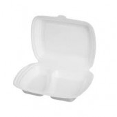 Ланч-бокс ЛБ 2-х/секций 247*206*70мм/130 шт.м