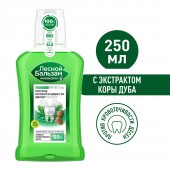 Лесной бальзам Ополаскиватель для десен 250мл с Экстрактом коры дуба и пихты Лесной бальзам Ополаскиватель для десен 250мл с Экстрактом коры дуба и пихты